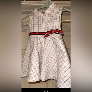 Janie and Jack Windowpane Ponte Dress 12-18 months